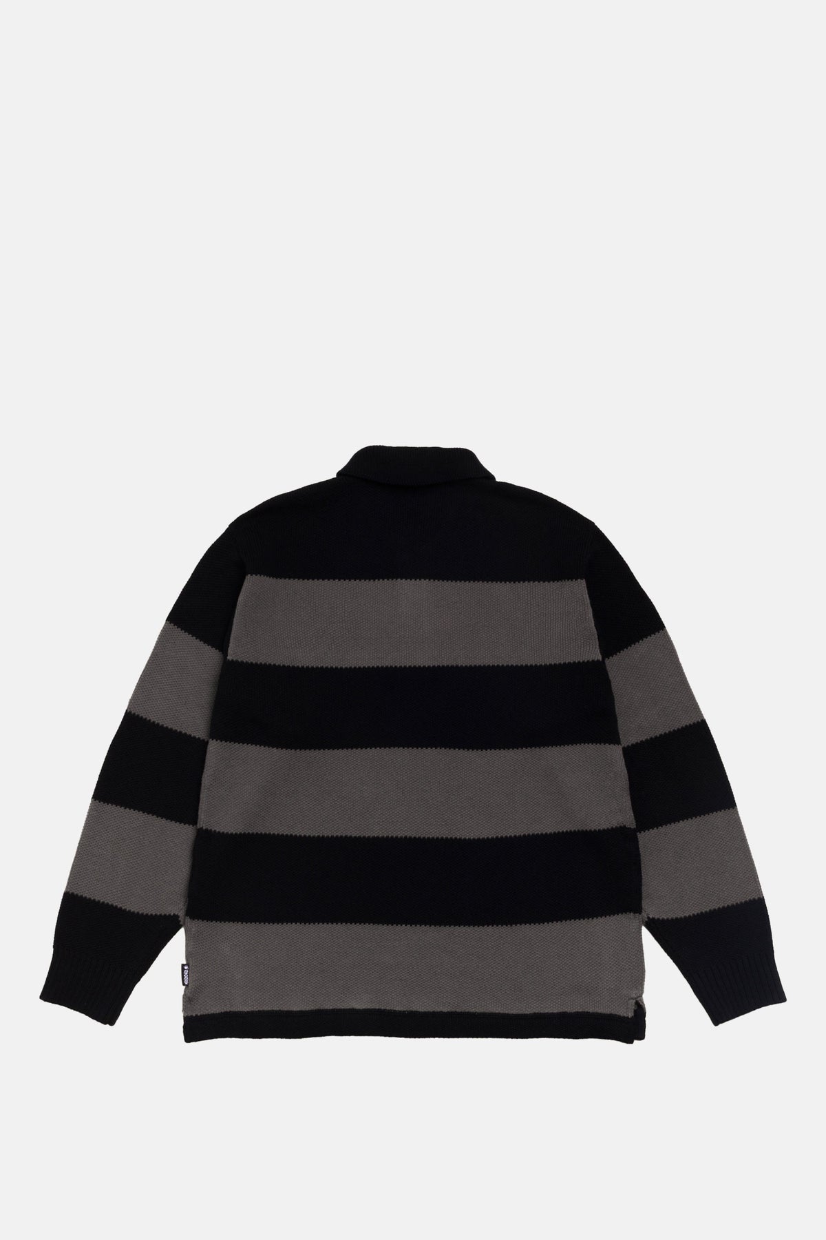 Pique Knit Stripe Rugby