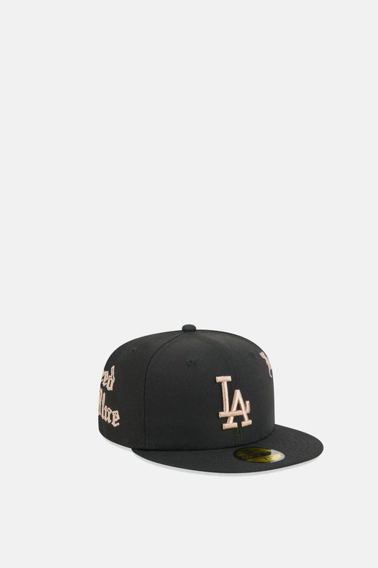 Los Angeles Dodgers Gothic Lettering 59Fifty Fitted