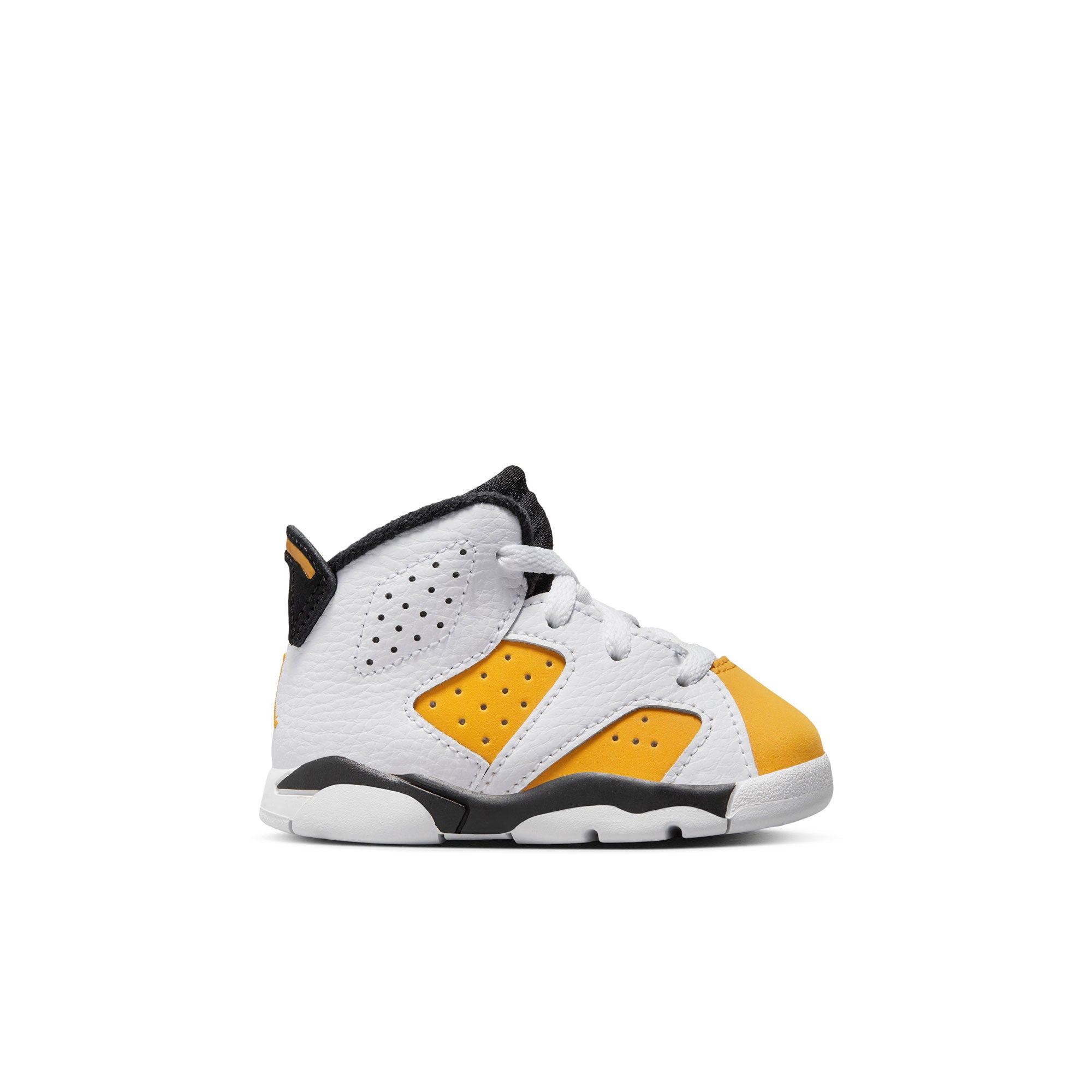 Jordan Retro 6 Sneakers - Black, Gray & Purple with Yellow Air Jordan 6 Retro  main image 3