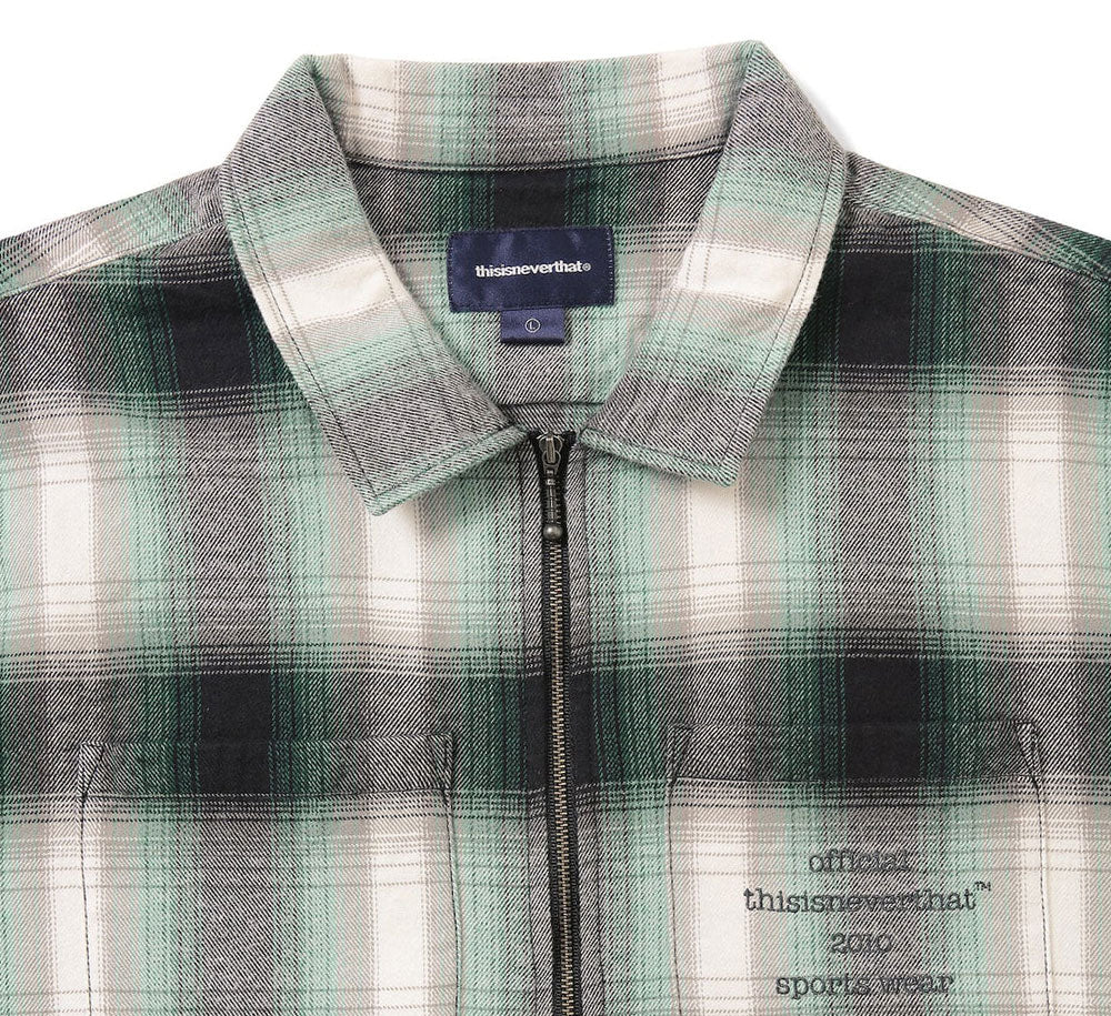Flannel Zip Shirt – SHOPATKINGS