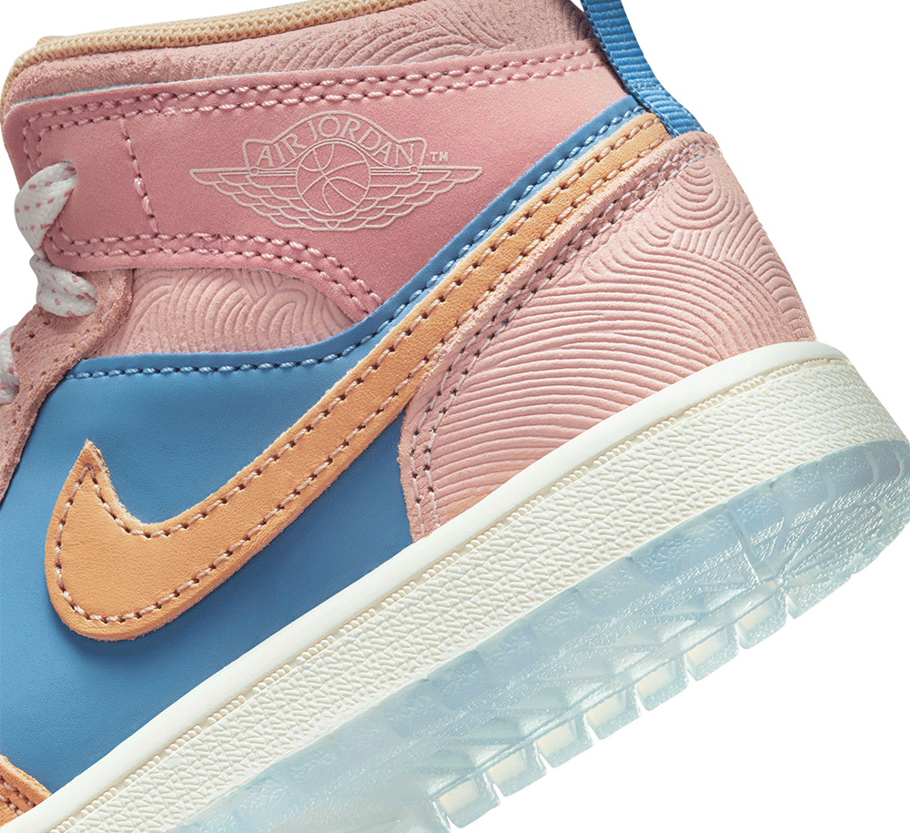 JORDAN 1 MID SS (PS)