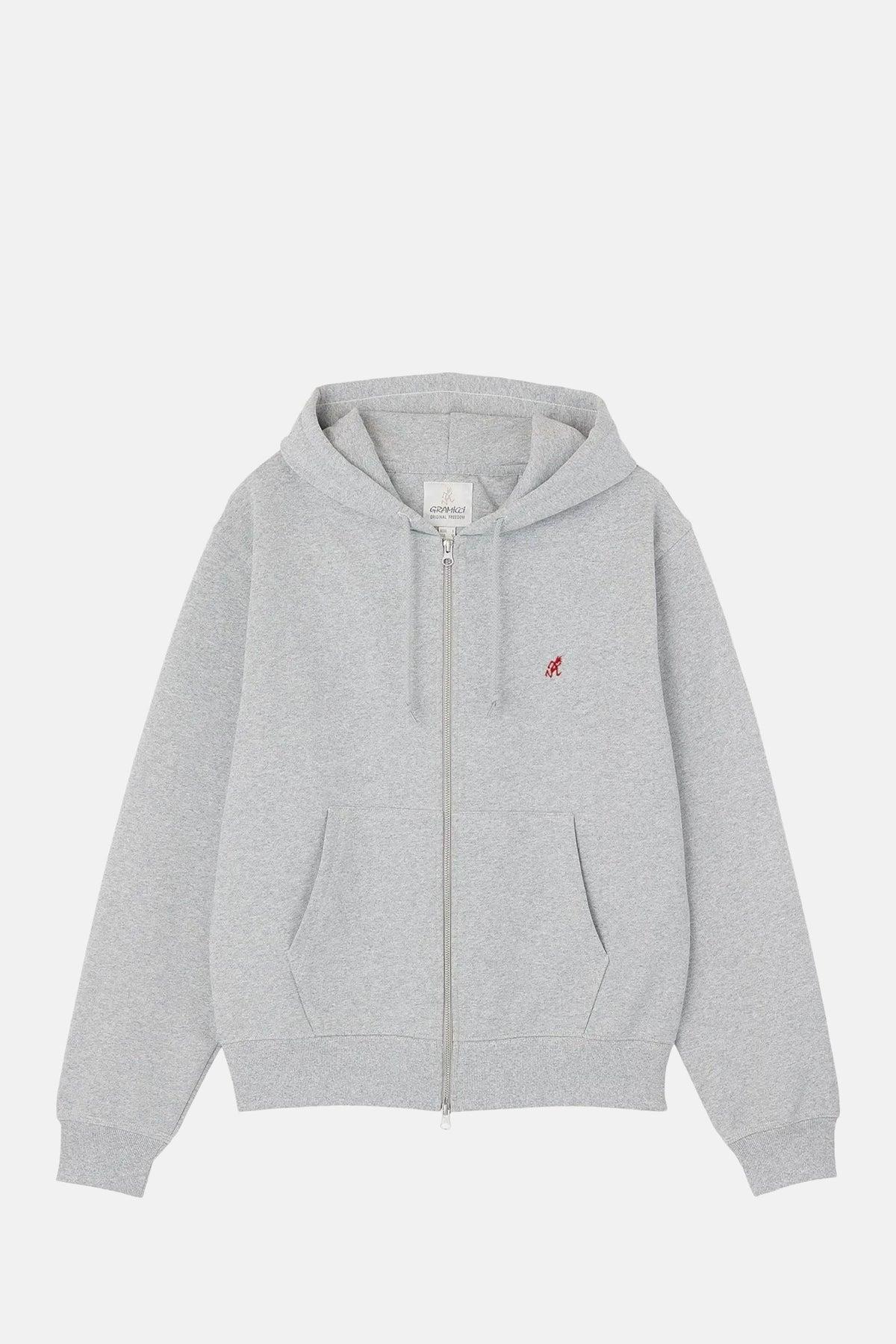 One Point Zip Hooded Sweatshirt