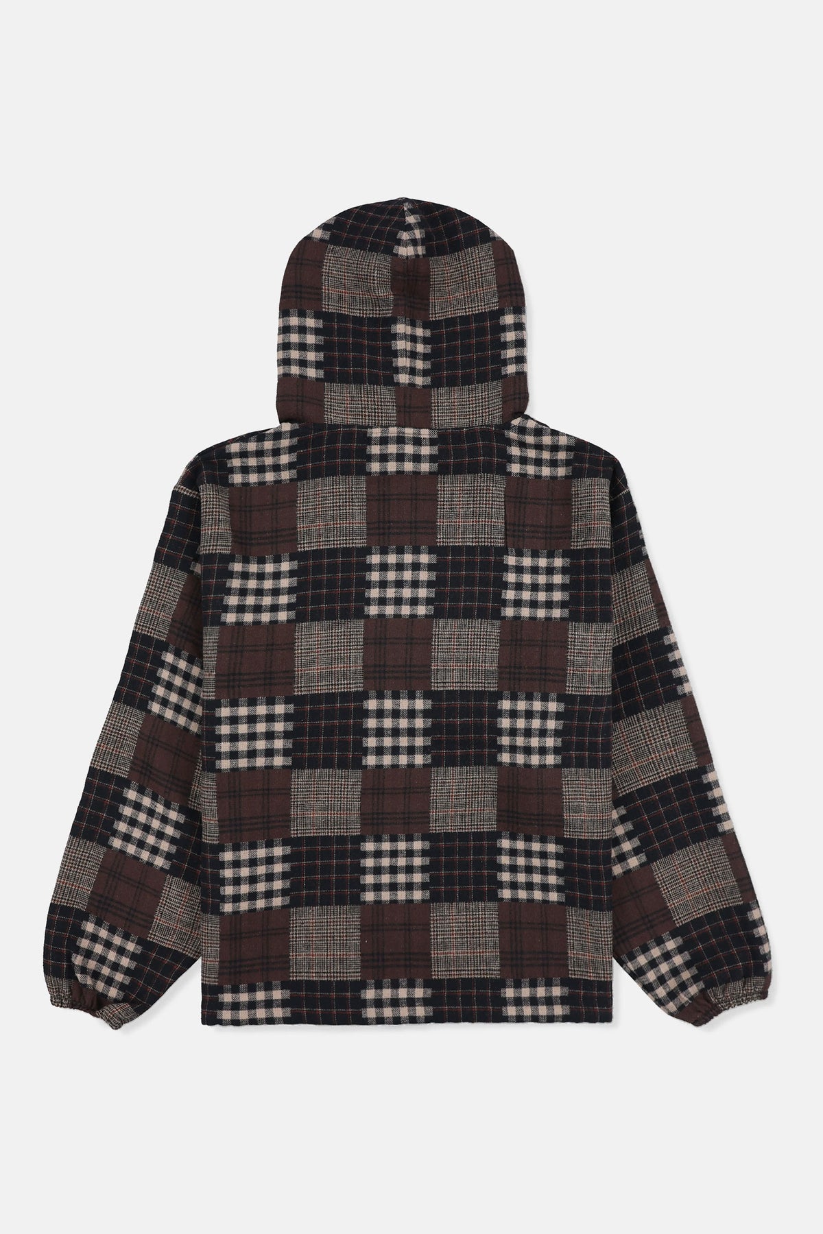 Madras Poncho Hoodie