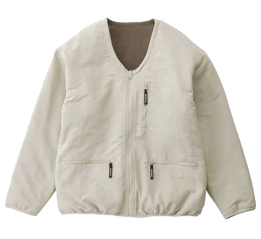 REVERSIBLE FLEECE CARDIGAN