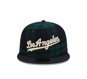 LOS ANGELES DODGERS BLACK WATCH 59FIFTY FITTED CAP