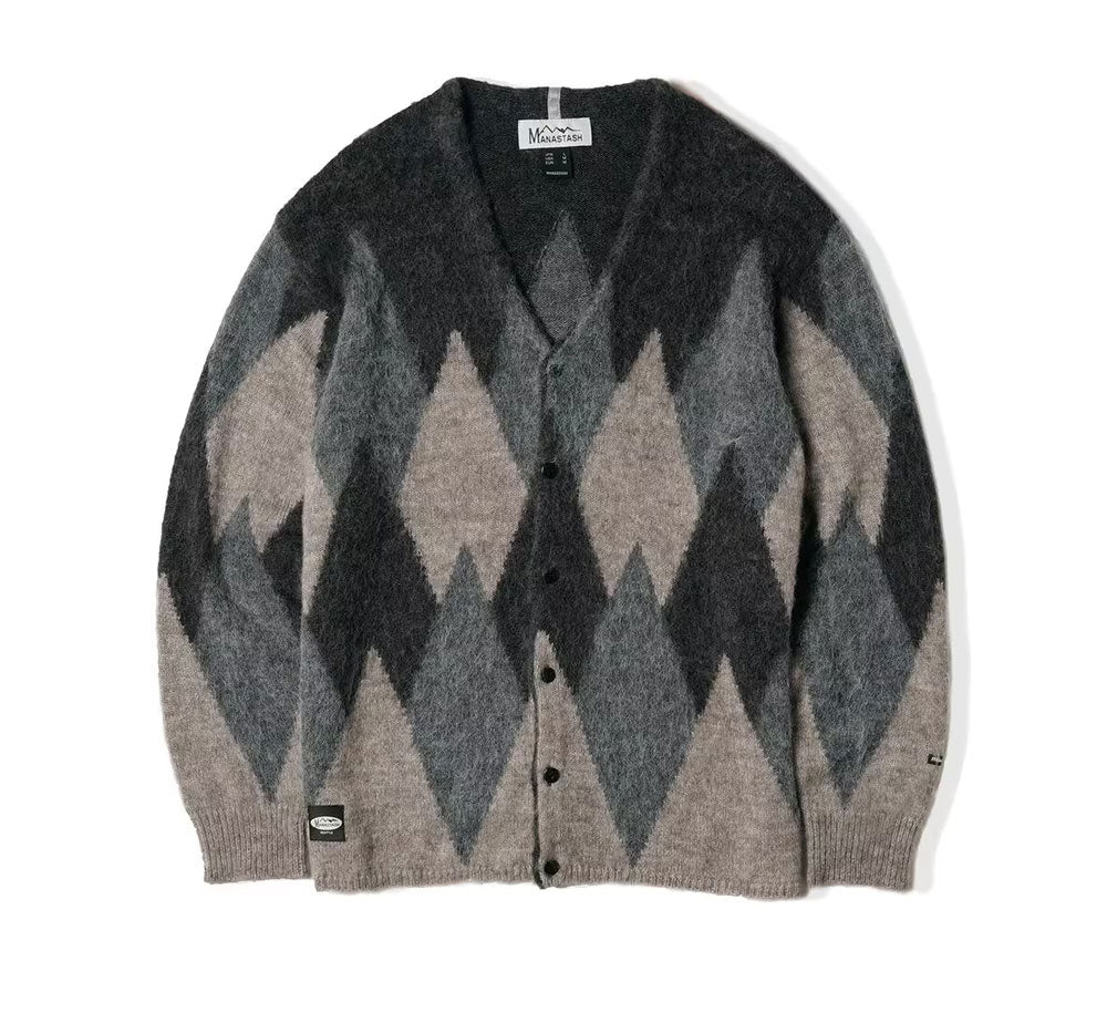 greatland original モヘアカーディガン