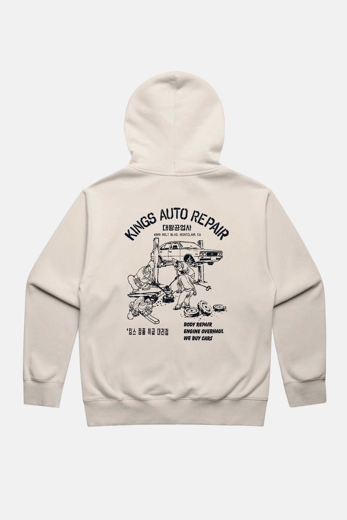 Kings Auto Shop Zip-Up Hoodie