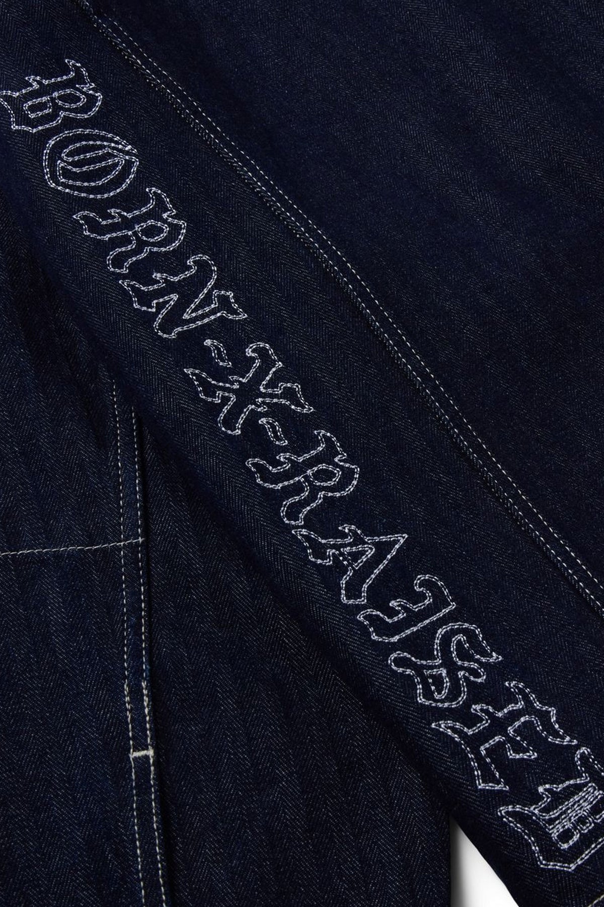 Herringbone Denim Chore Coat