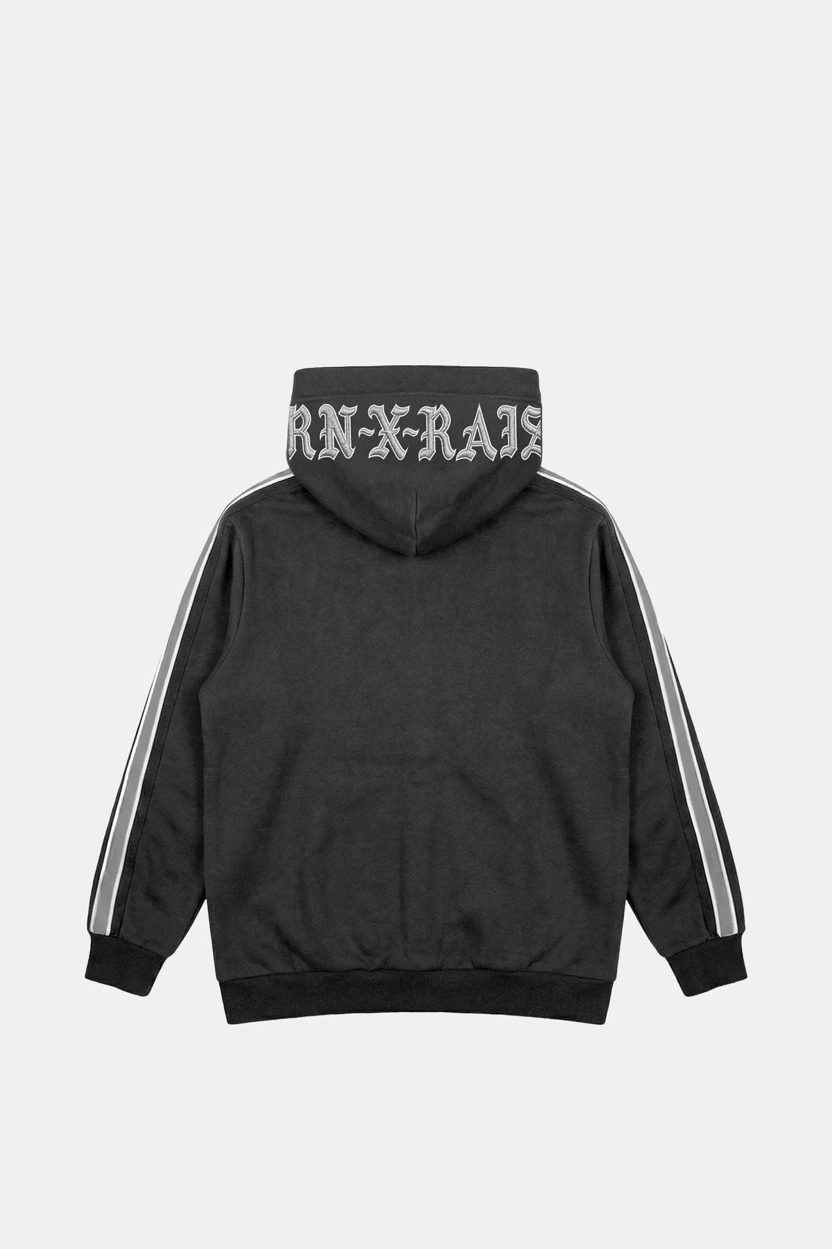 Sport Stripe Zip Up Hoodie