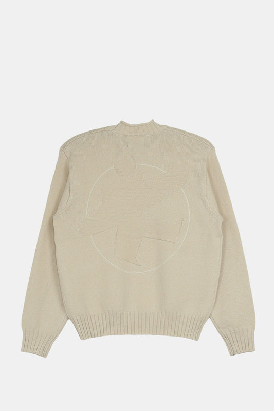 Tonal Mock Neck Sweater