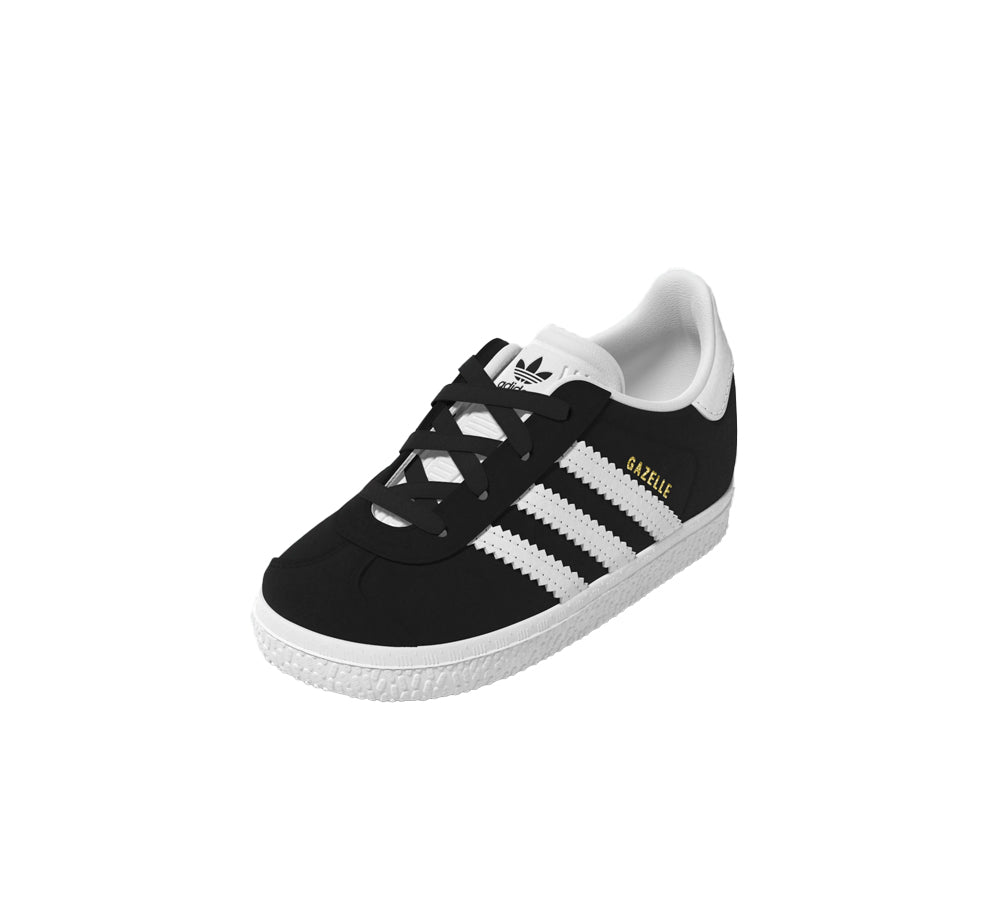 Adidas Shoes Kids Black Gazelles Adidas Kids Black Gazelle Trainers Junior  Couture USA