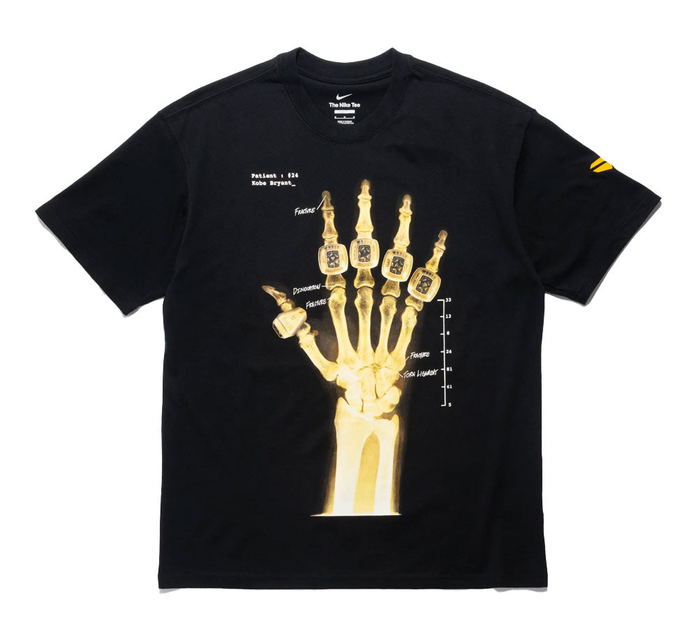 Five Rings Kobe Skeleton Hand Shirt Kobe X-Ray Tee – SHOPATKINGS