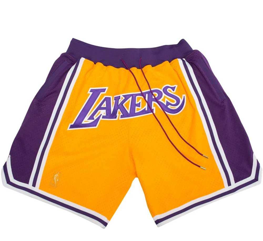 NBA JUST DON 1996-97 LAKERS SHORTS – SHOPATKINGS