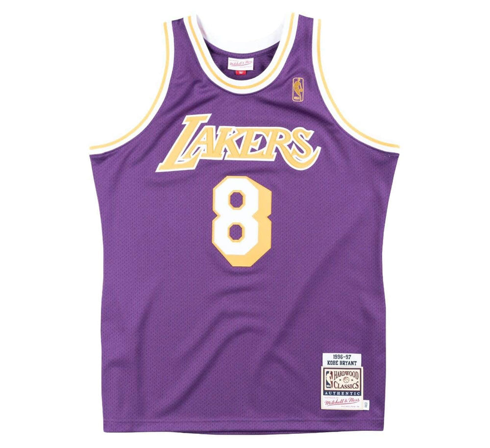 Los Angeles Lakers Kobe Bryant 1996-97 Authentic Jersey – Lakers Store