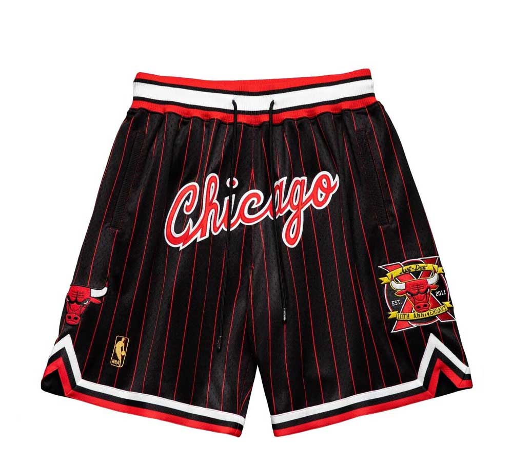 JUST DON 10TH ANNIVERSARY SHORTS CHICAGO BULLS 1996 – SHOPATKINGS