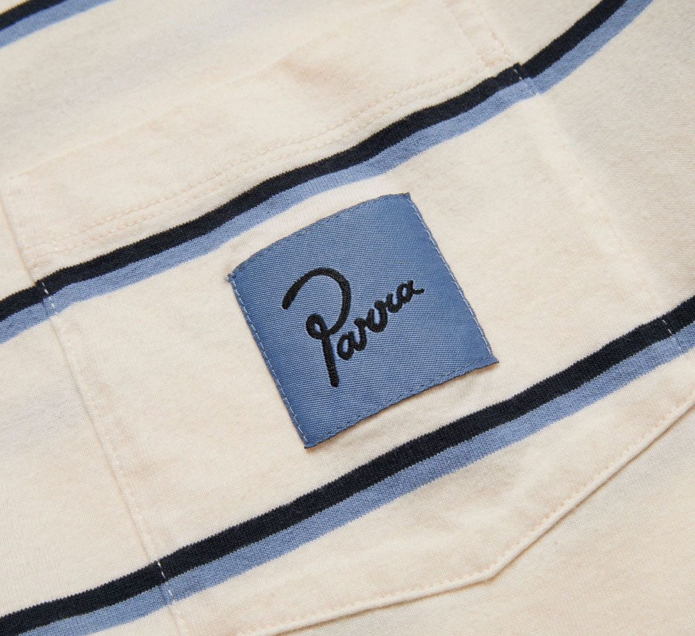 STRIPER POCKET LOGO TEE