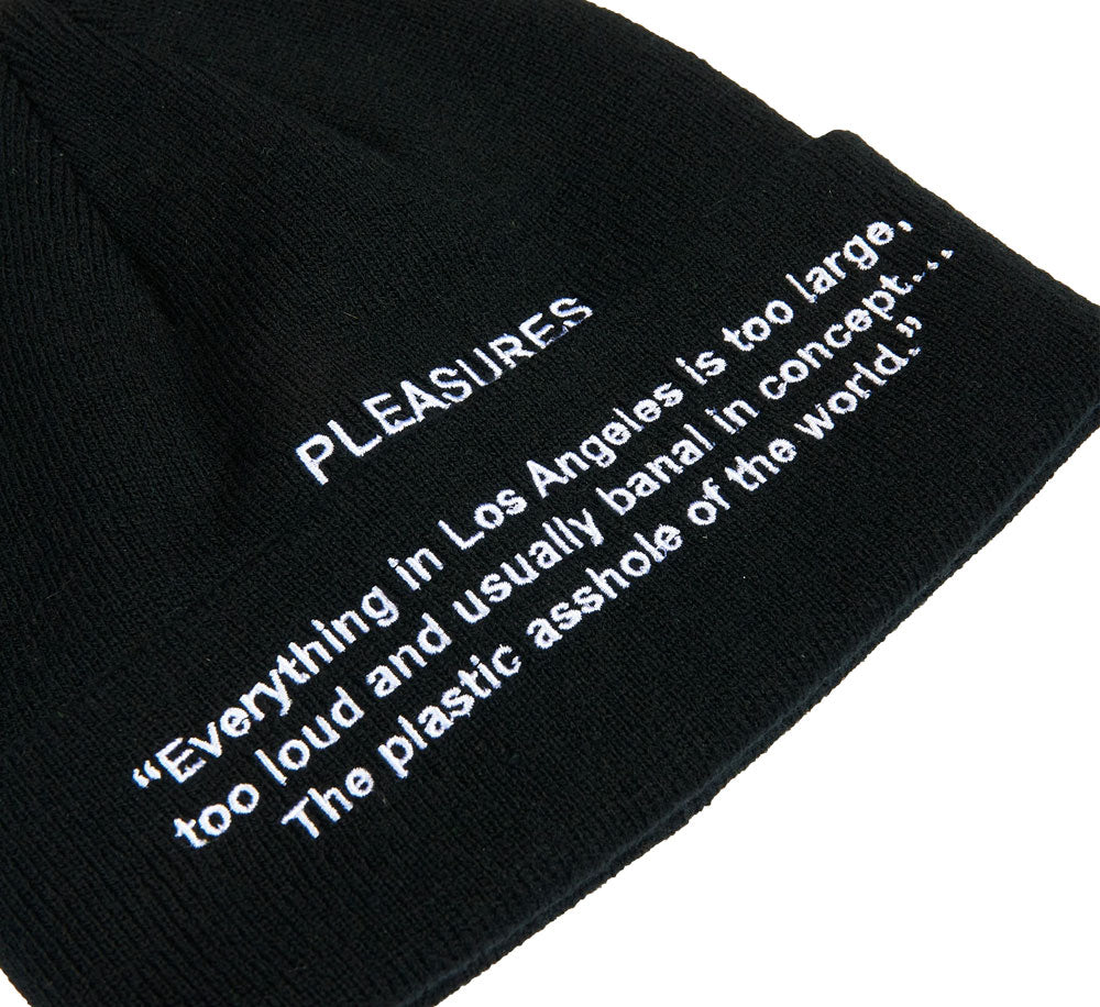 PLASTIC BEANIE