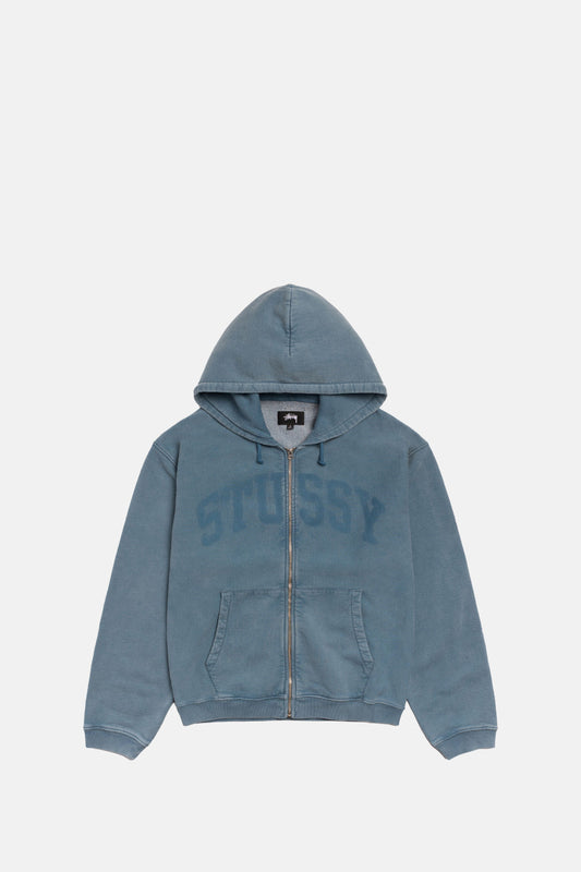 Faded Graphic Zip Hood