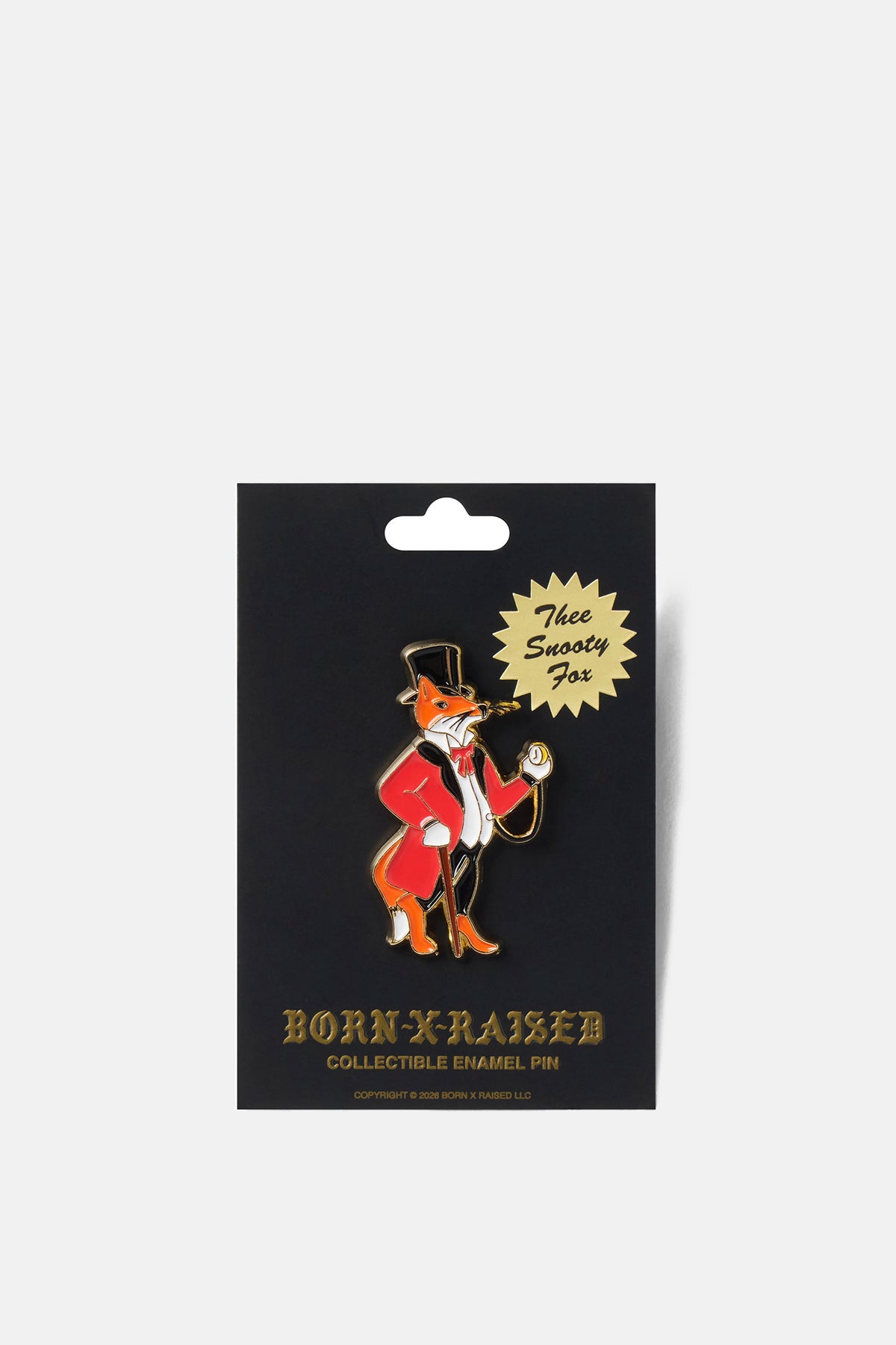 Snooty Enamel Pin