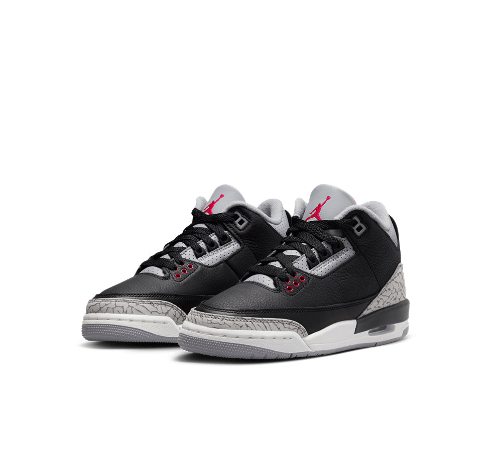 Air Jordan 3 Retro (GS) "Black Cement"