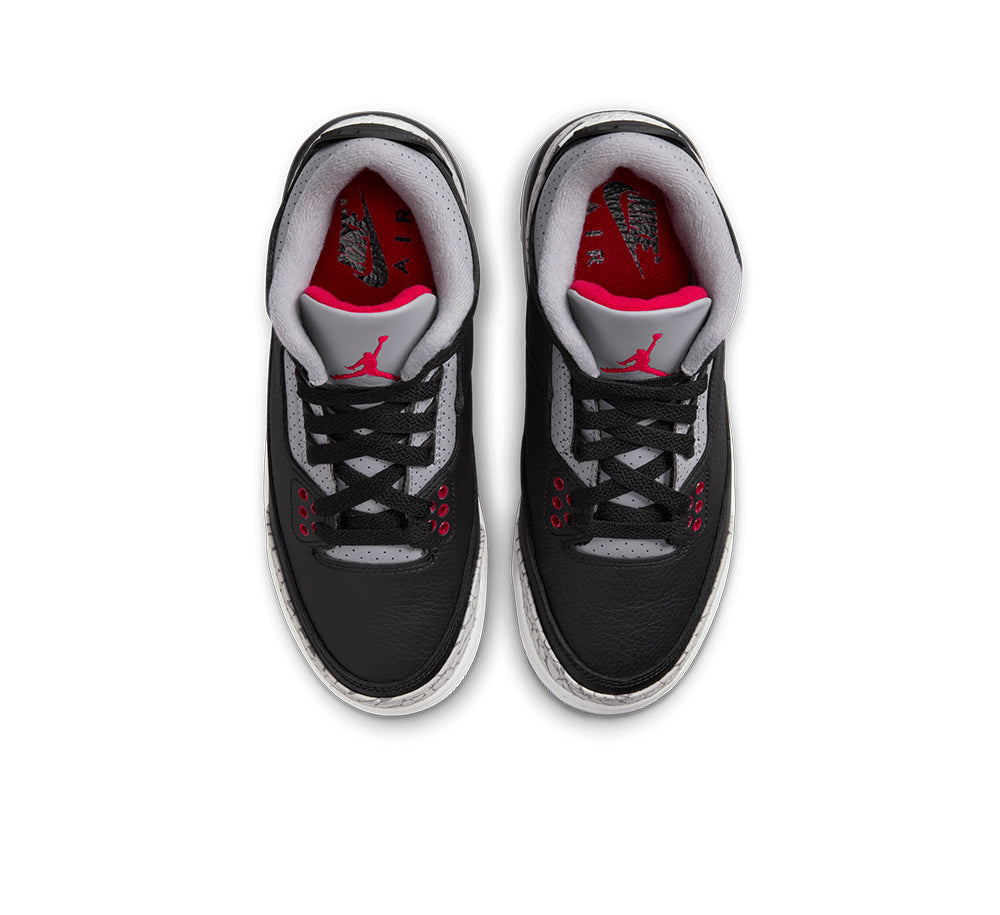 Air Jordan 3 Retro (GS) "Black Cement"