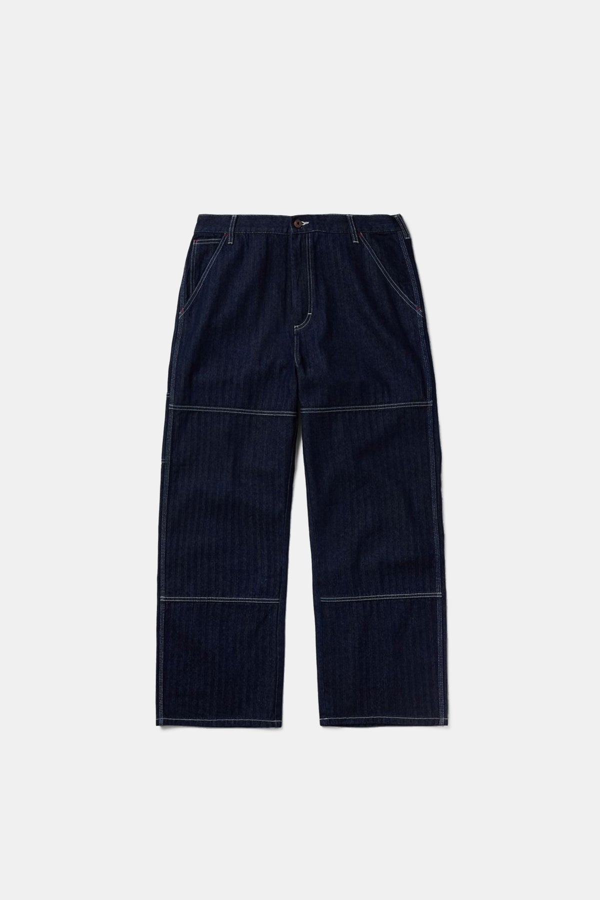 Herringbone Denim Work Pants