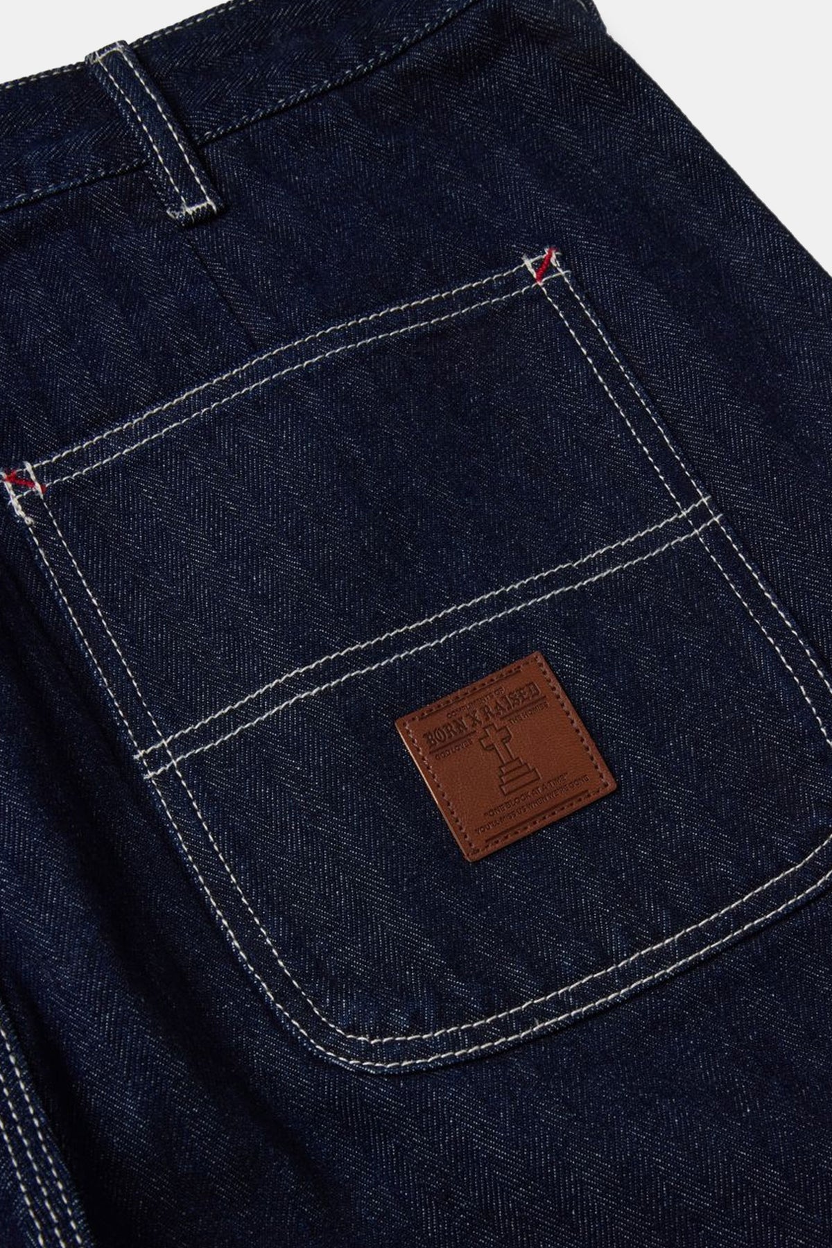 Herringbone Denim Work Pants