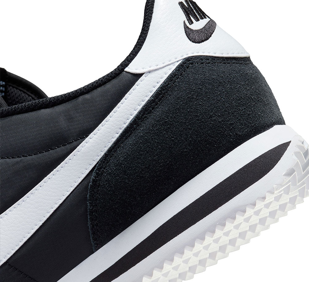 nike cortez mens black nylon