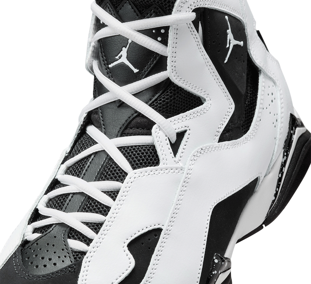 jordan true flight white and black
