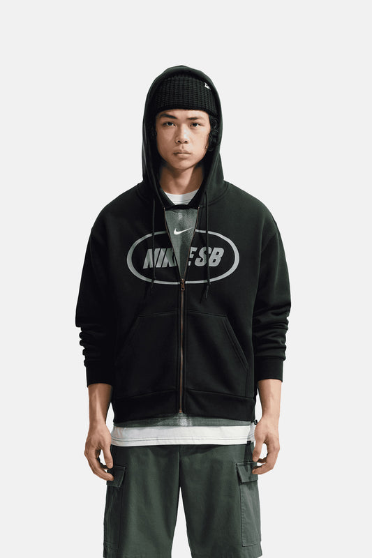 Nike SB HD Oval Logo Full-Zip Hoodie