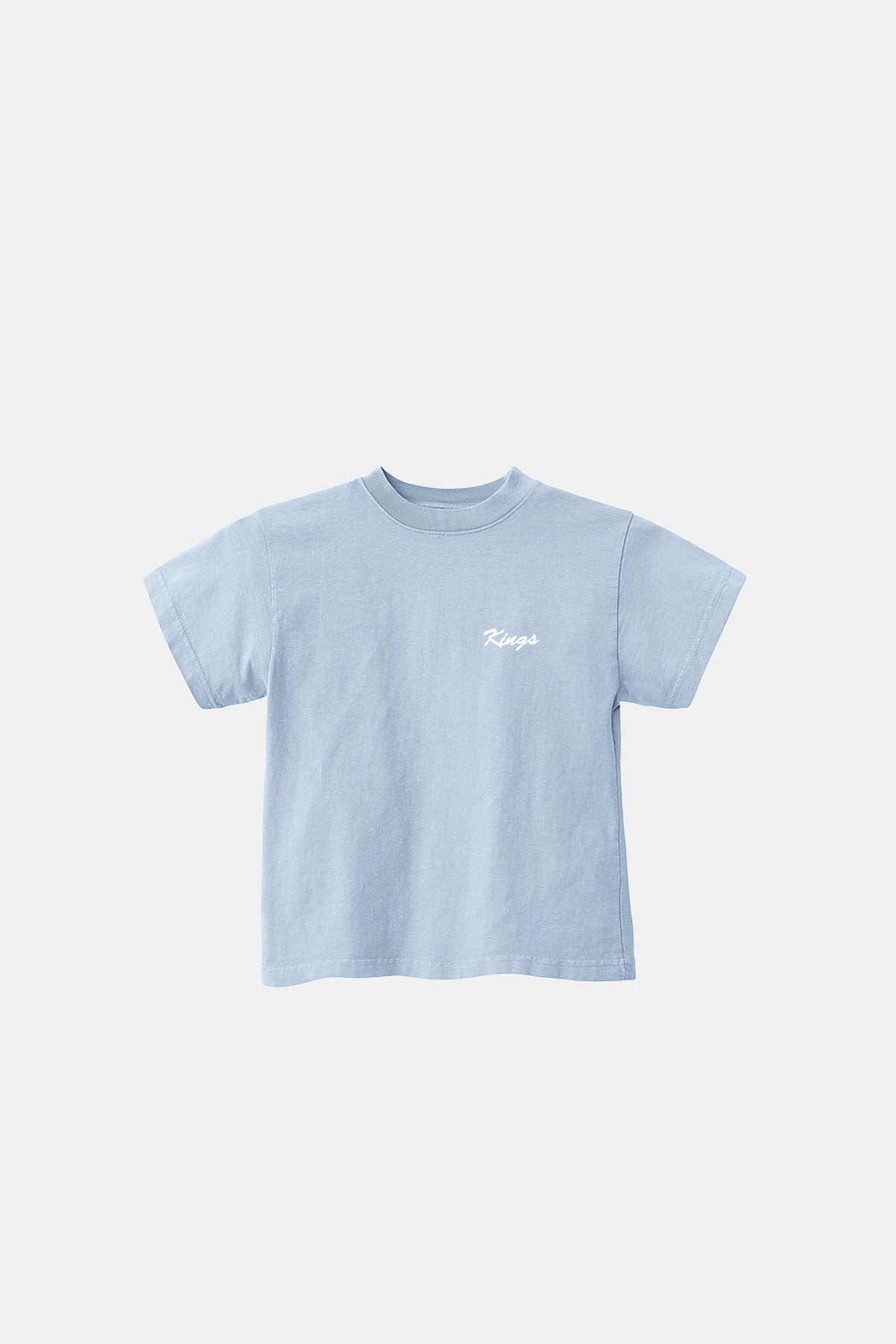 Kids Embroidery Script Tee