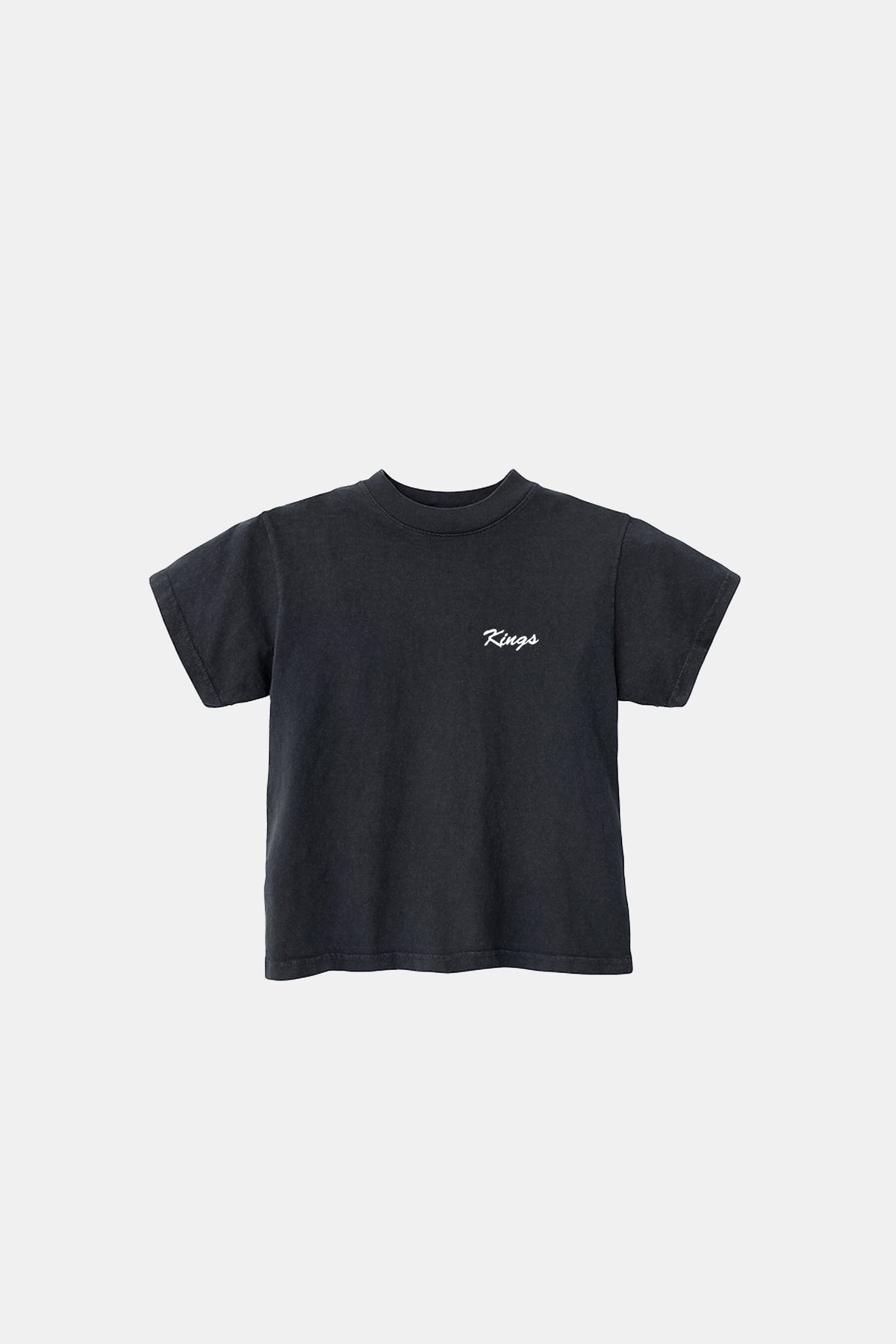 Kids Embroidery Script Tee