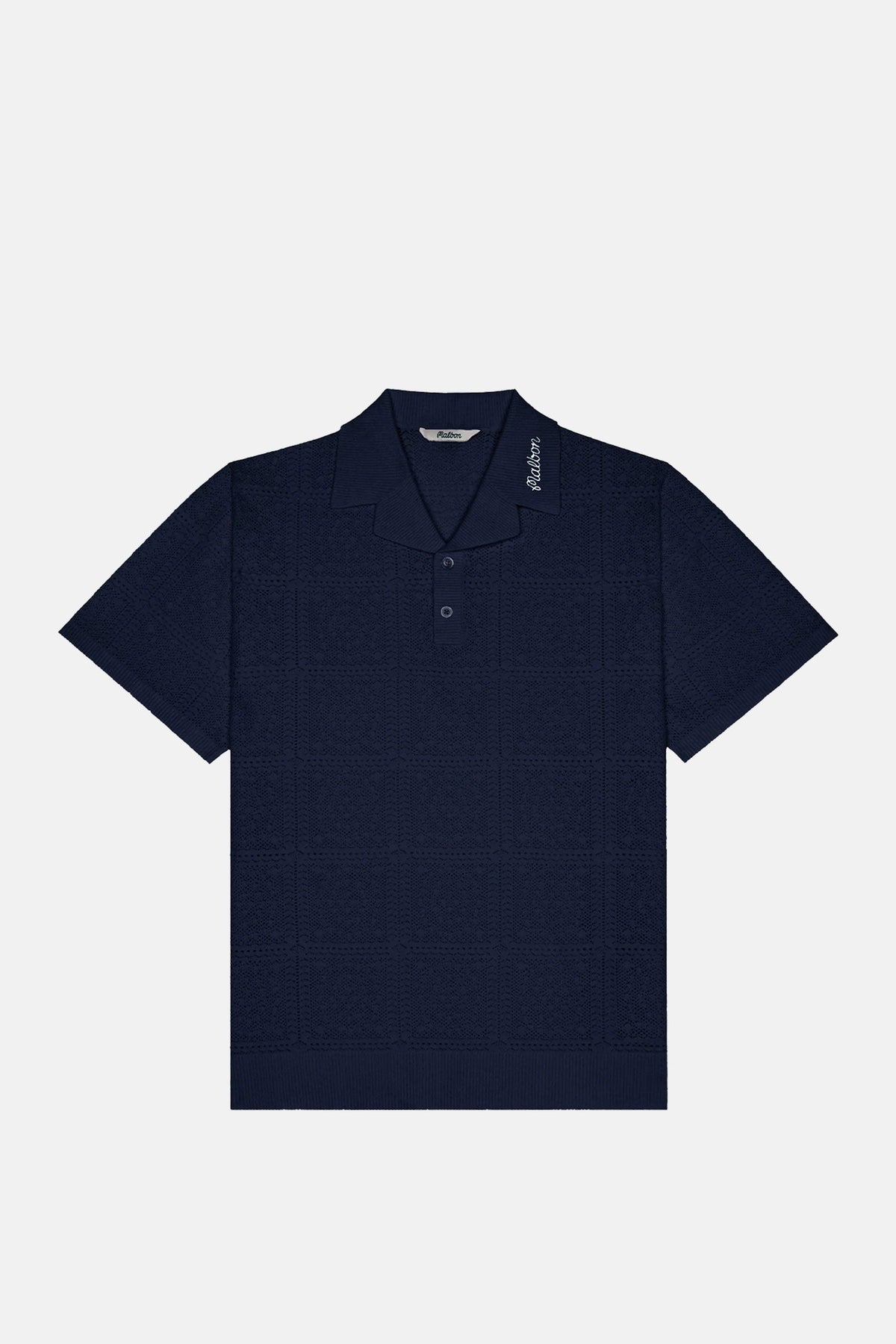 Resort Crochet Polo