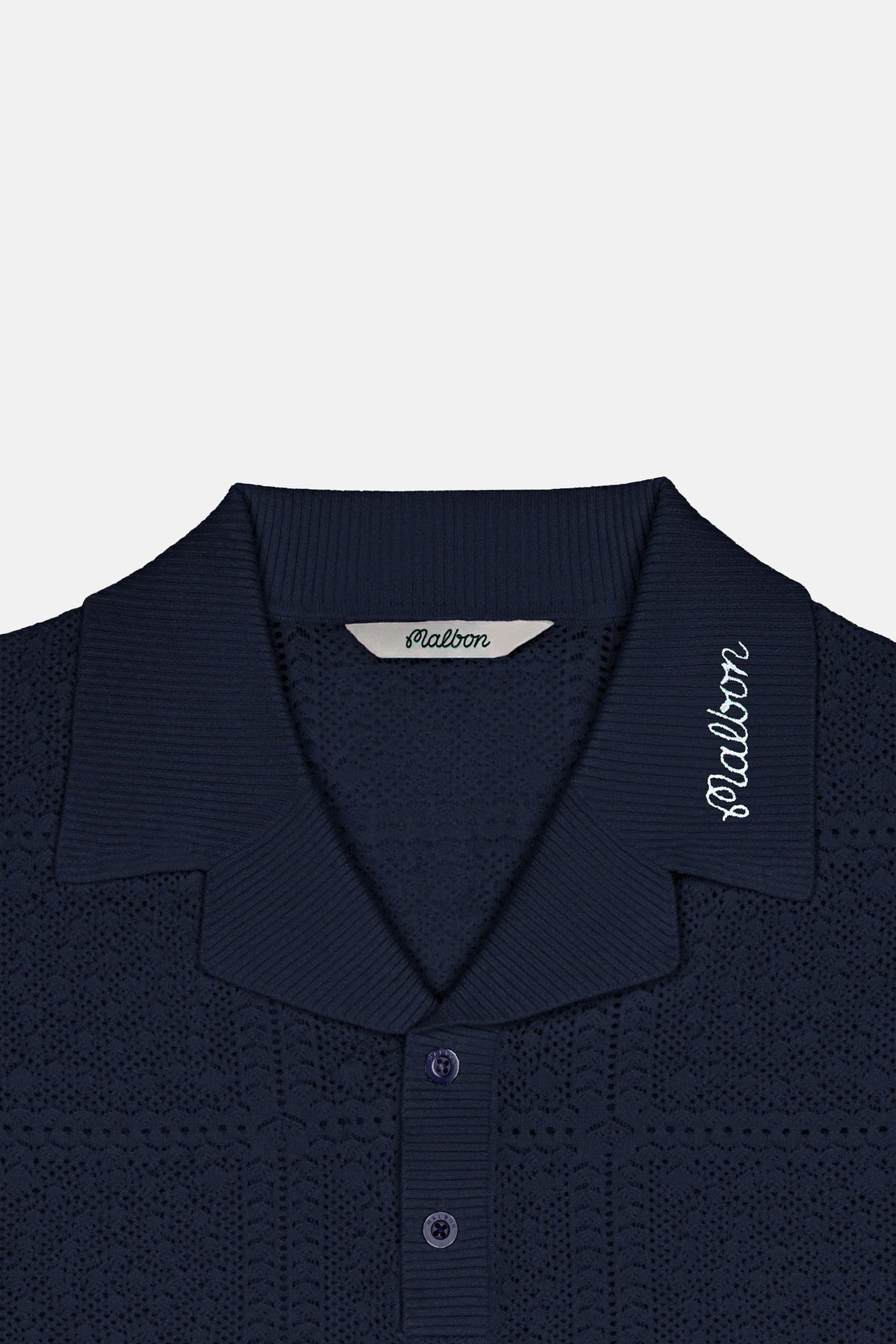Resort Crochet Polo