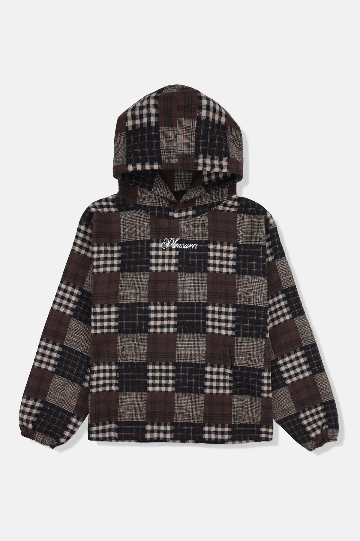 Madras Poncho Hoodie