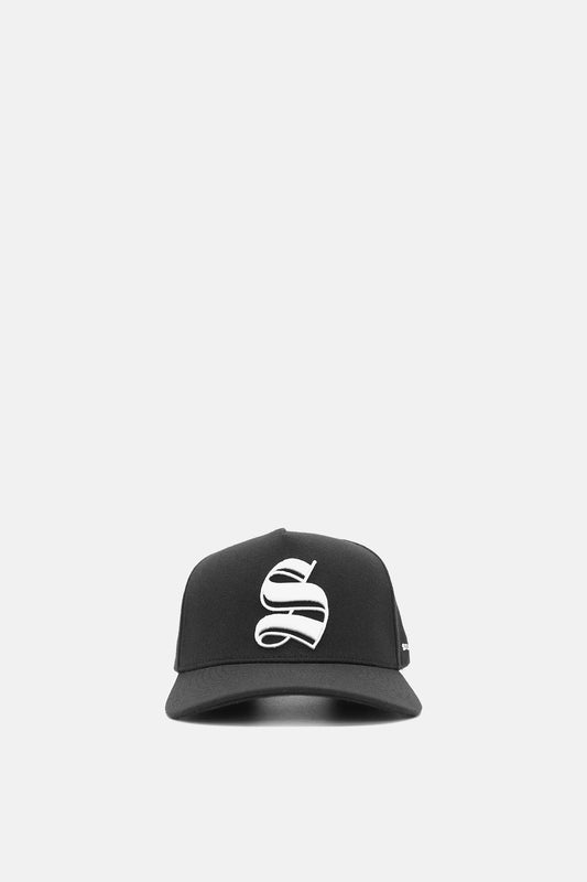 Society Structured 5-Panel Acrylic Wood Hat
