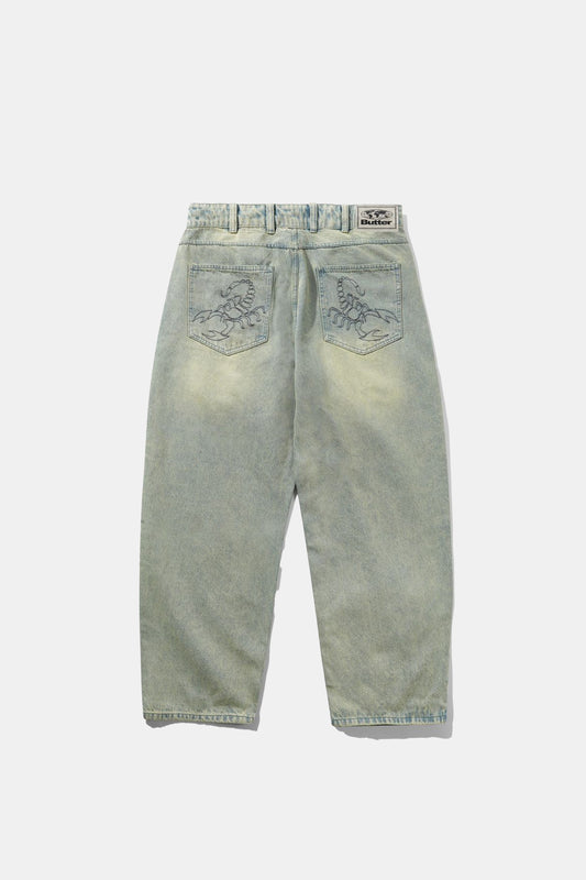 Scorpion Stitch Denim Jeans