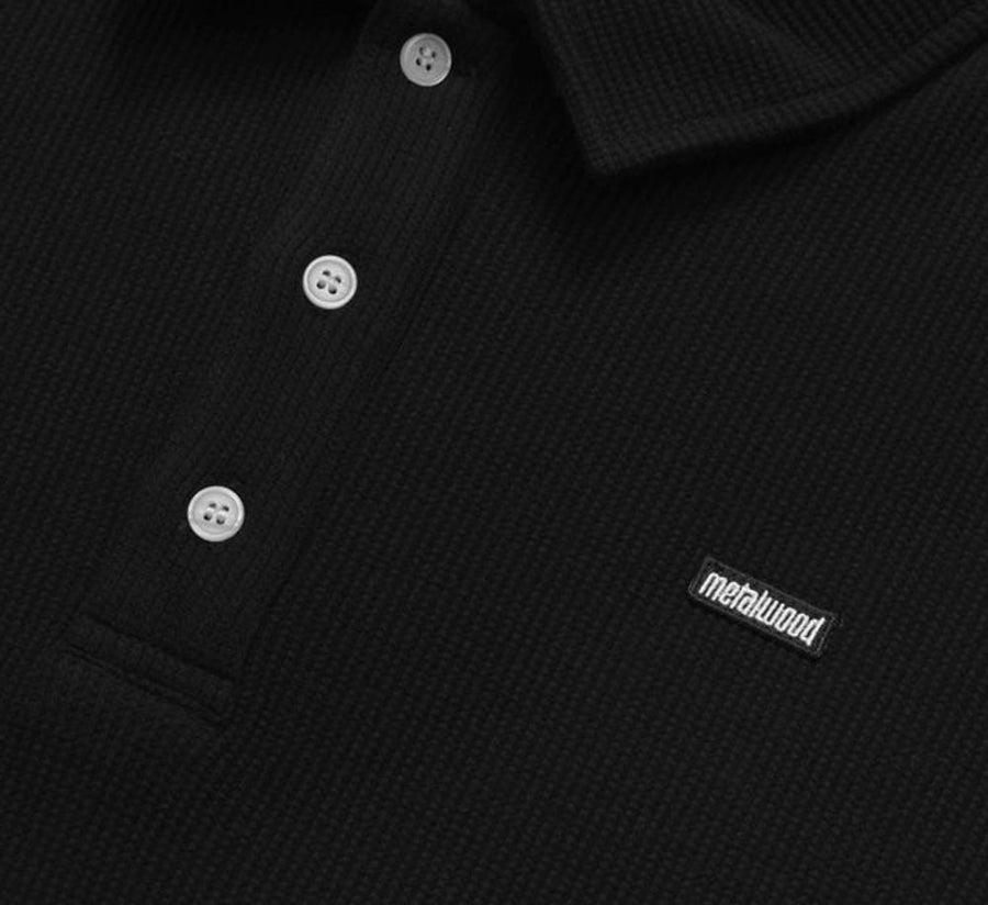 Mini Metal Logo Thermal Polo
