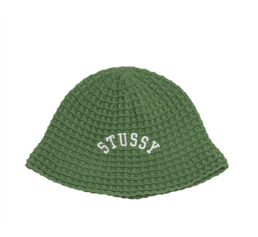Waffle Knit Bucket Hat