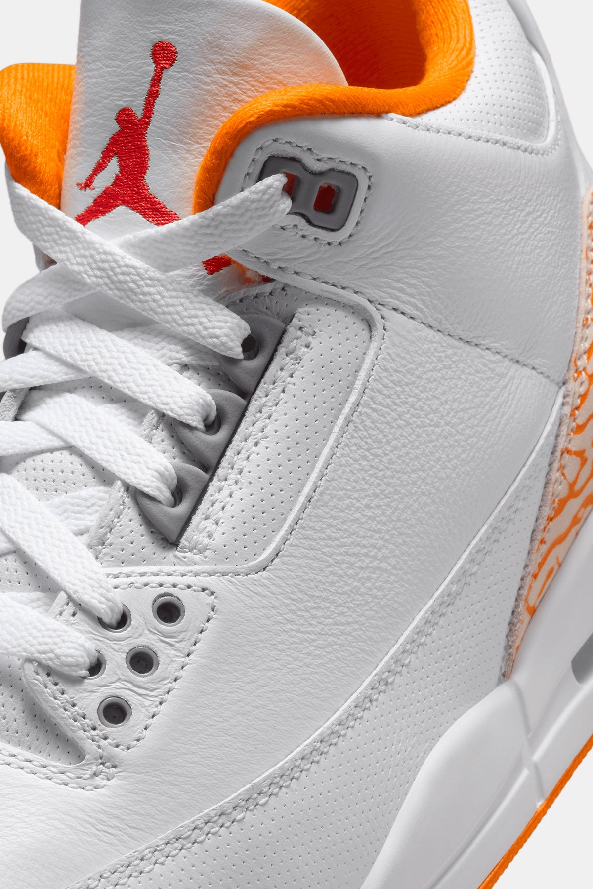 Women's Air Jordan 3 Retro "White and Orange Peel"