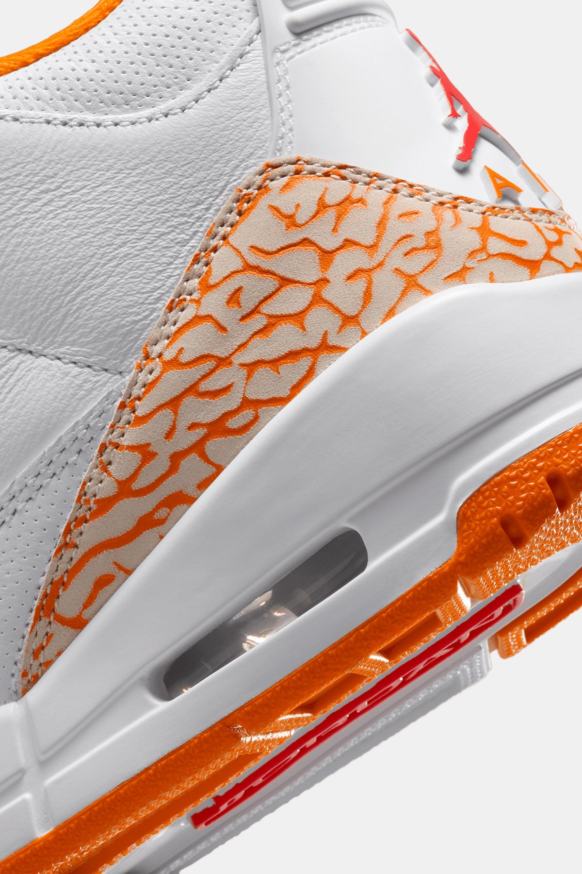 Women's Air Jordan 3 Retro "White and Orange Peel"