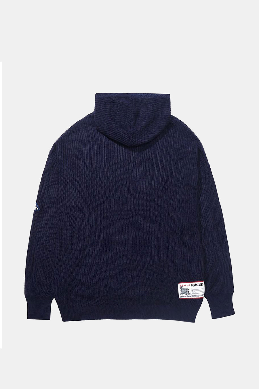 Blackletter Knitted Hoodie