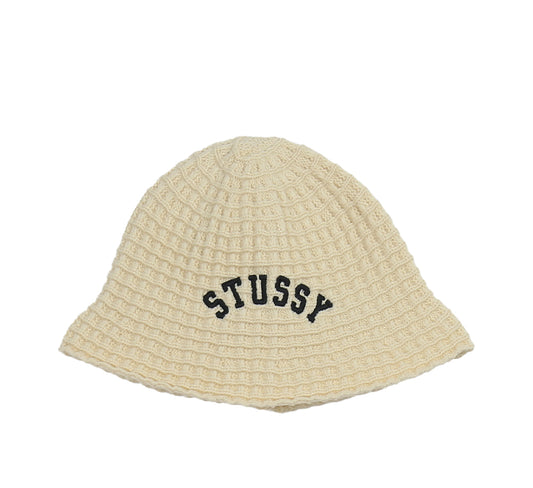Waffle Knit Bucket Hat