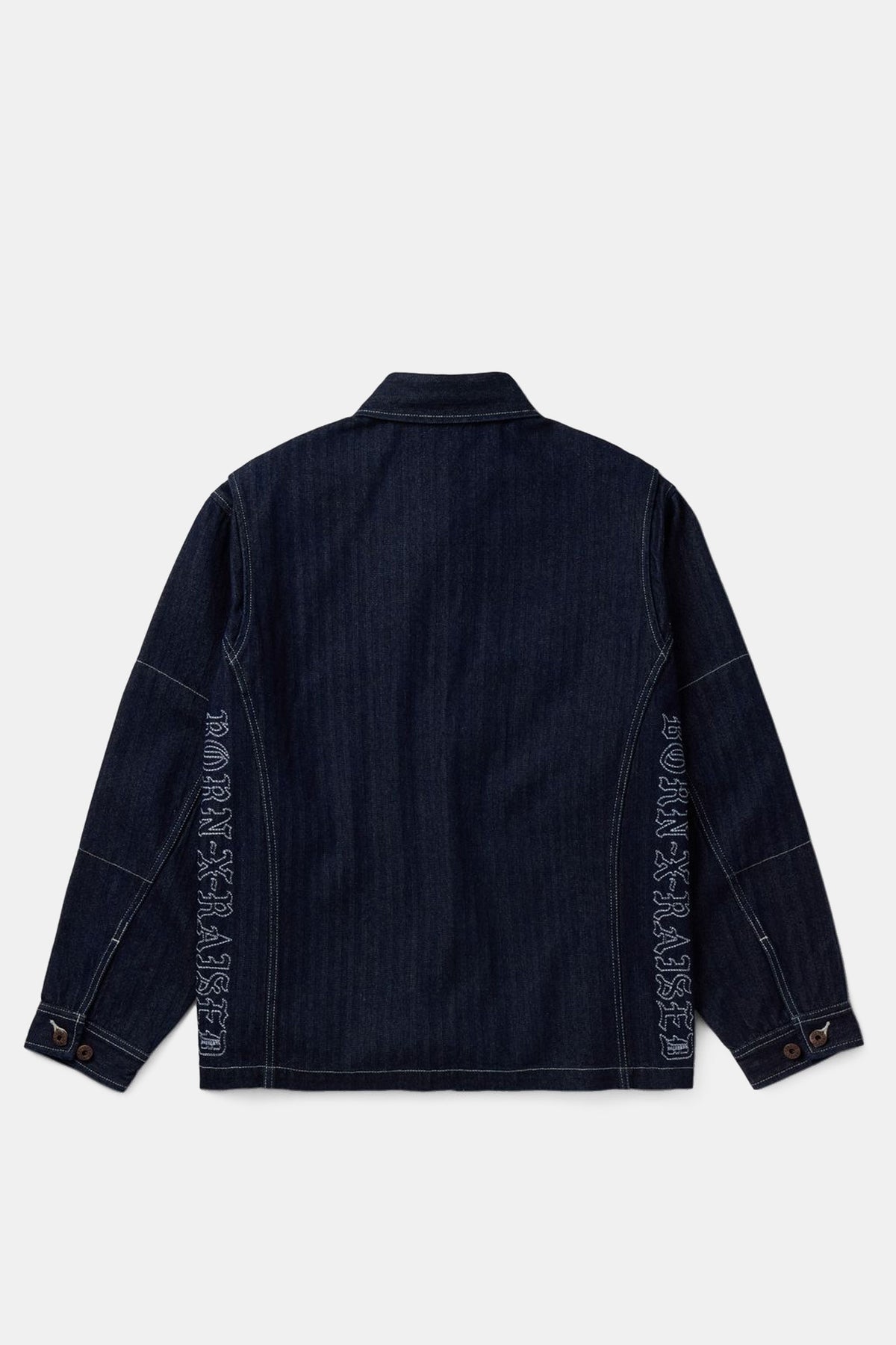 Herringbone Denim Chore Coat