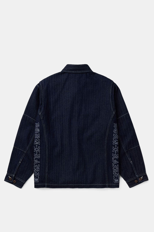 Herringbone Denim Chore Coat