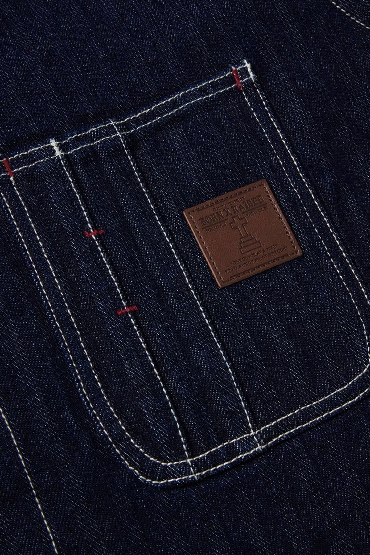 Herringbone Denim Chore Coat