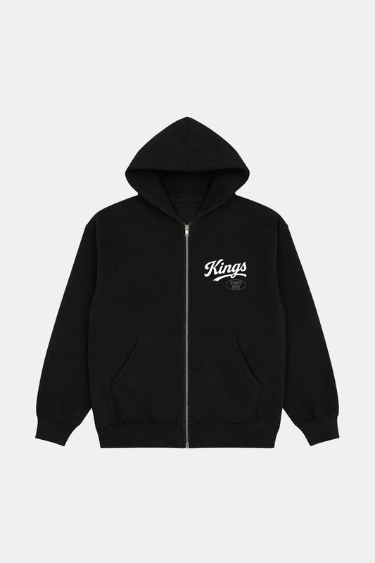 Varsity Script Zip-Up Hoodie
