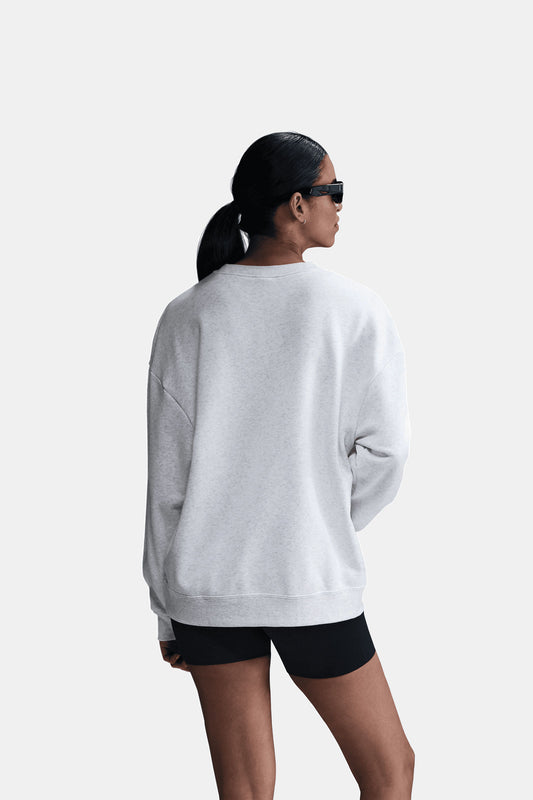 Women's Loose Crew-Neck Sweatshirt