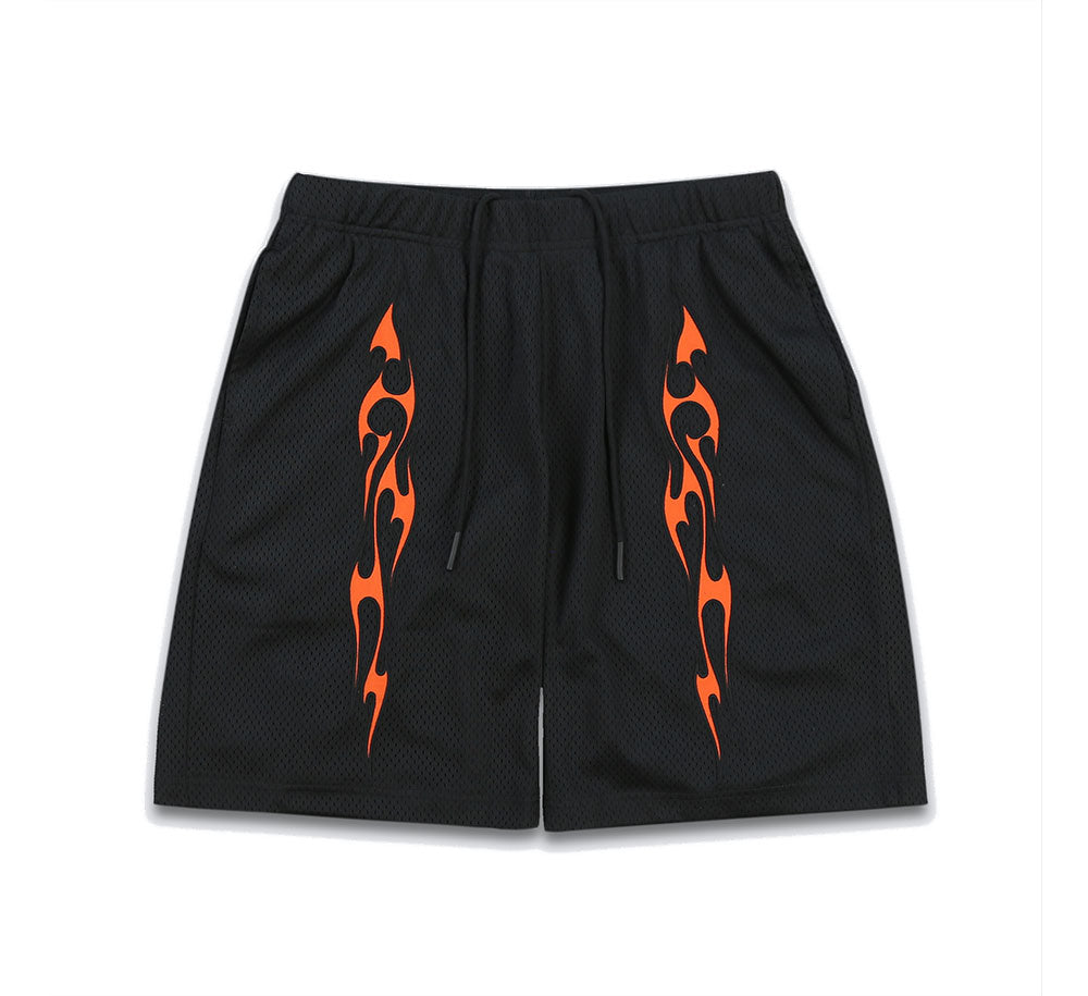 Flame Mesh Shorts