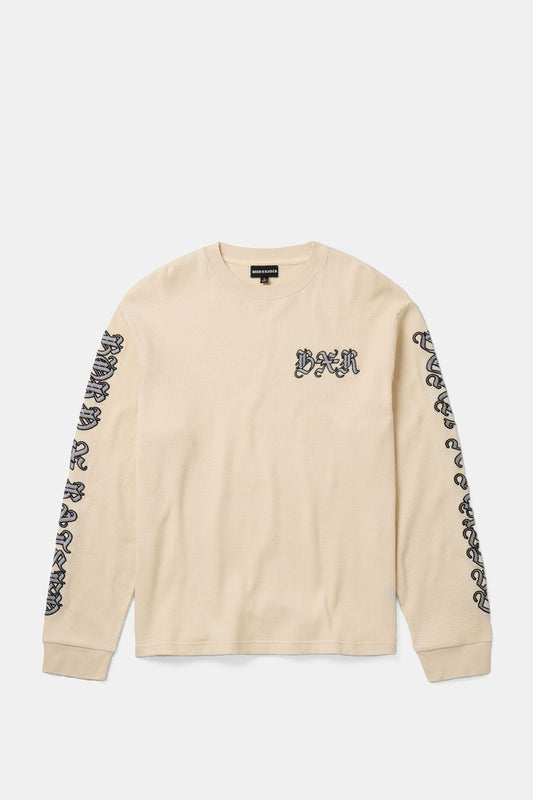 Gothic Embroidered Waffle Thermal